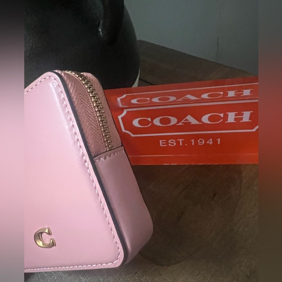 Coach Pink Chain Wristlet
